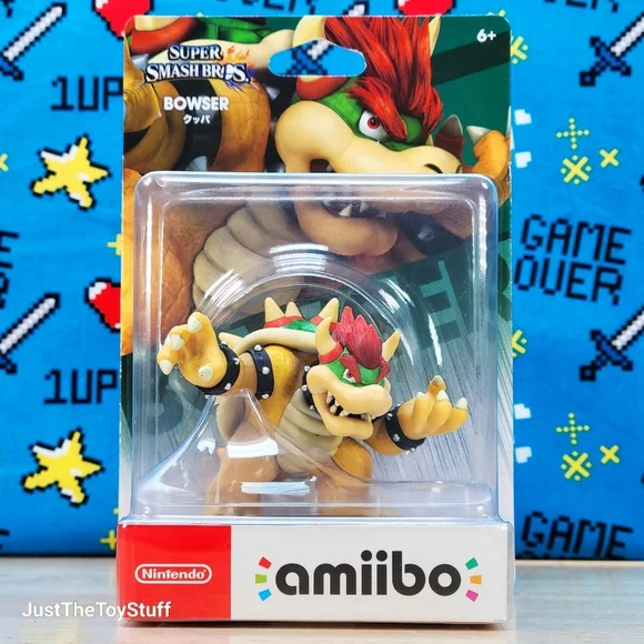 Nintendo | Toys | Amiibo Super Mario Smash Bros Bowser For